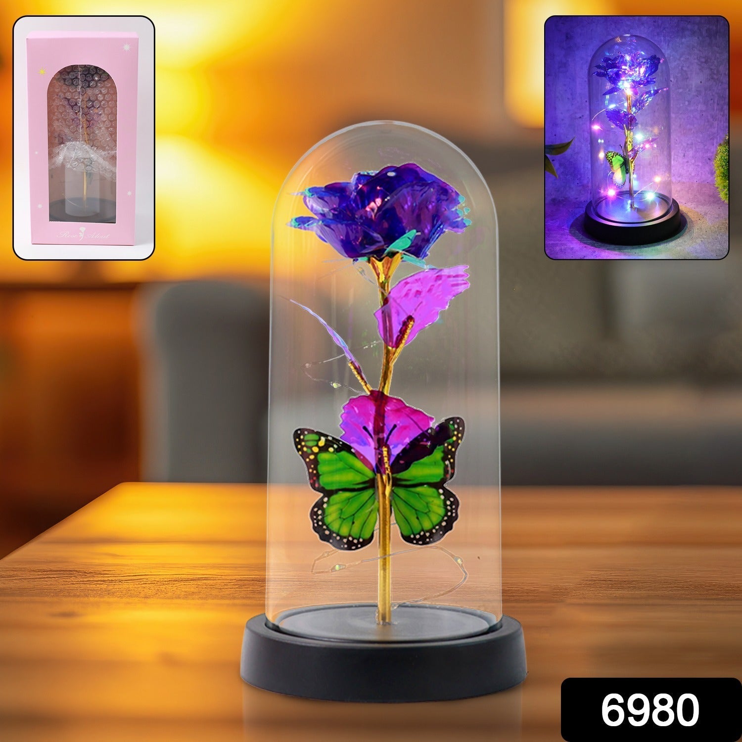 Gift Glow Eternal Rose Dome Gift Glow Eternal Rose Dome